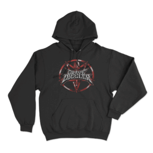 Classic Shovel Logo Unisex Hoodie Black