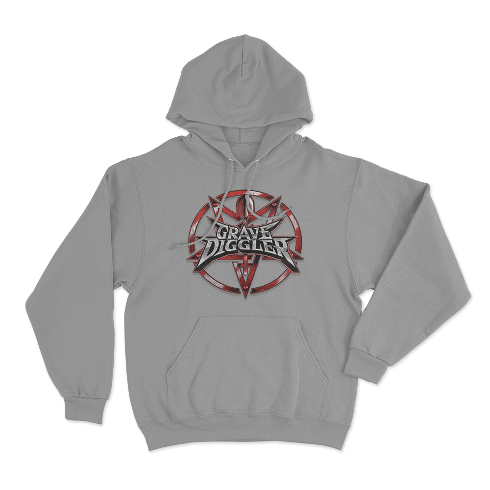 Classic Shovel Logo Unisex Hoodie Grey Classic Shovel Logo Unisex Hoodie Grey