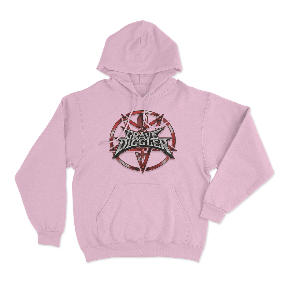Classic Shovel Logo Unisex Hoodie Pink Classic Shovel Logo Unisex Hoodie Pink