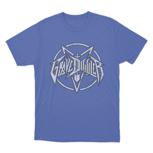 Grave Diggler T Shirt Blue