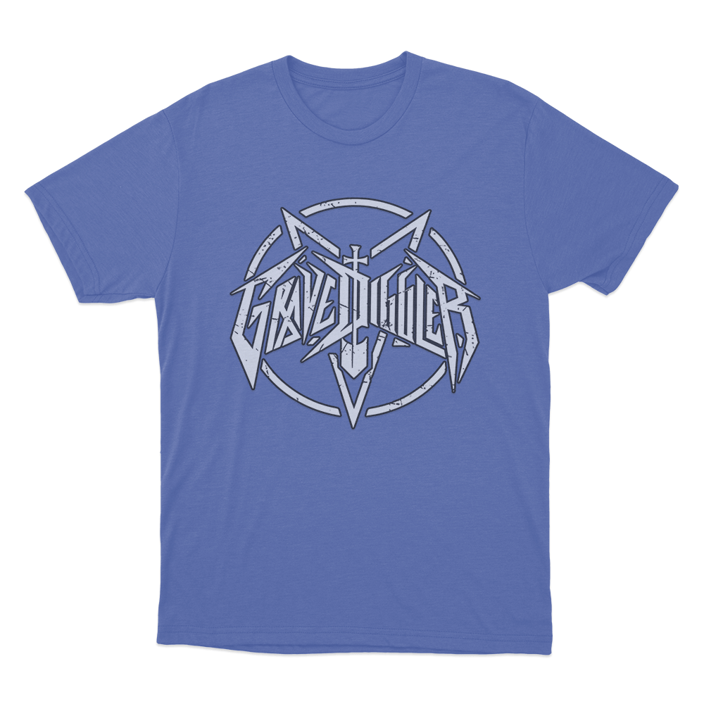 Grave Diggler T Shirt Blue Grave Diggler T Shirt Blue