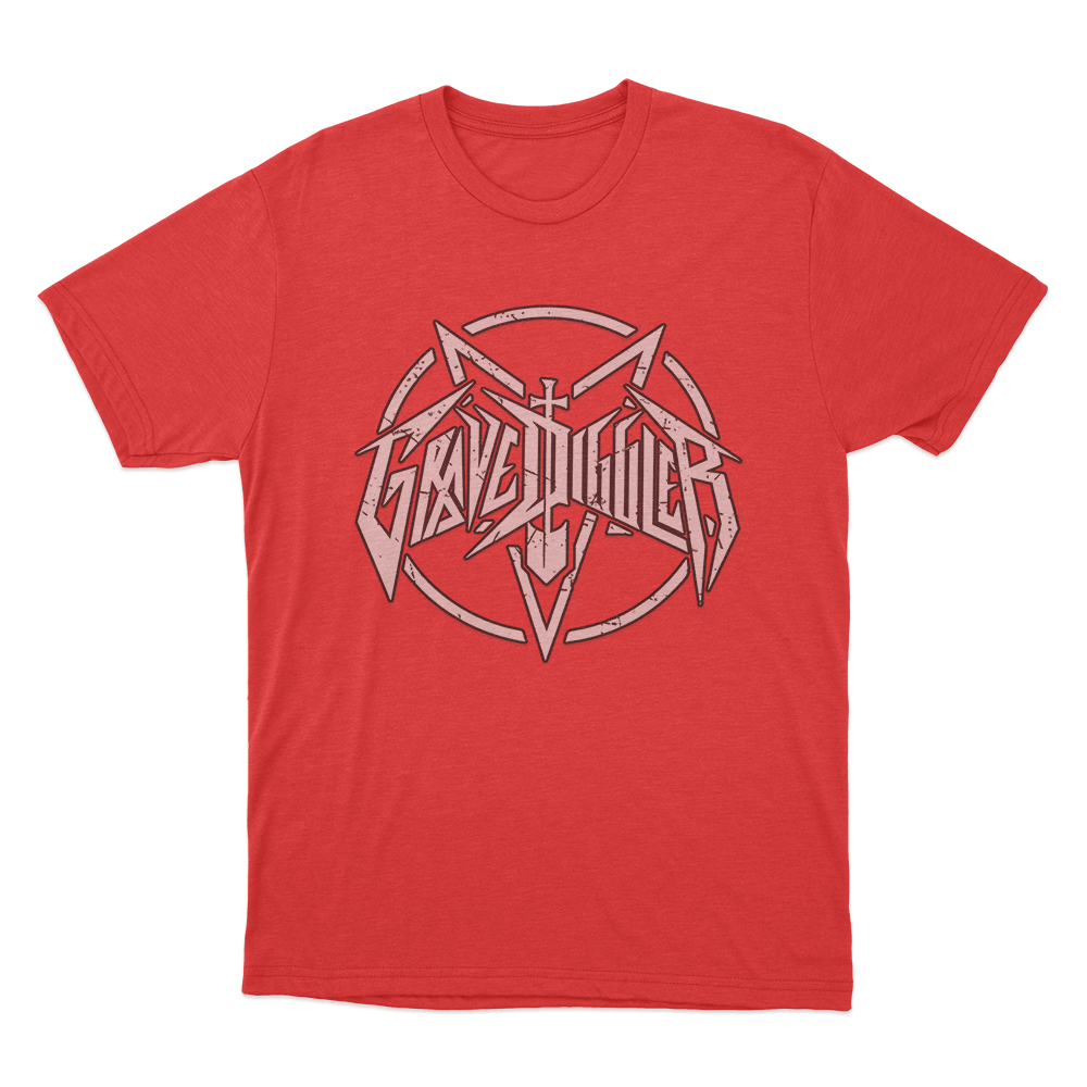 Grave Diggler T Shirt Red Grave Diggler T Shirt Red