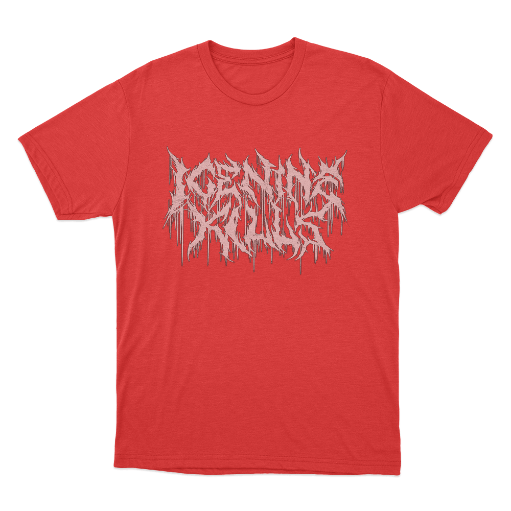 Ice Nine Kills Logo Unisex T Shirt Red Ice Nine Kills Logo Unisex T Shirt Red