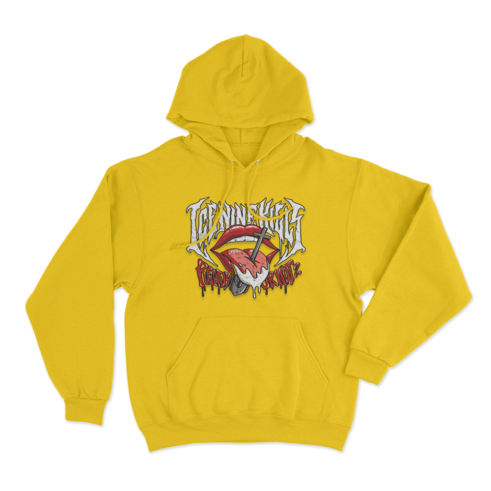 Tongue Shovel Unisex Hoodie Yellow Tongue Shovel Unisex Hoodie Yellow